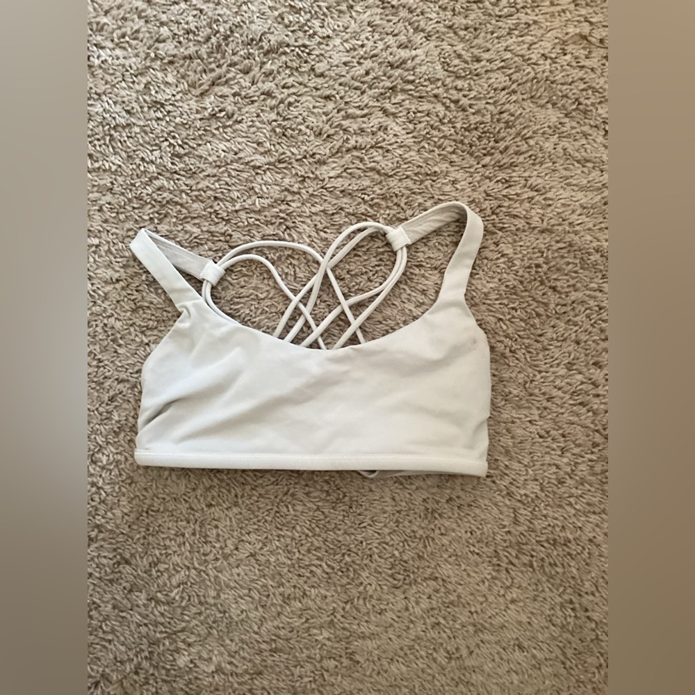 Lululemon Size 4 Could Fit a 2 Bra in White.